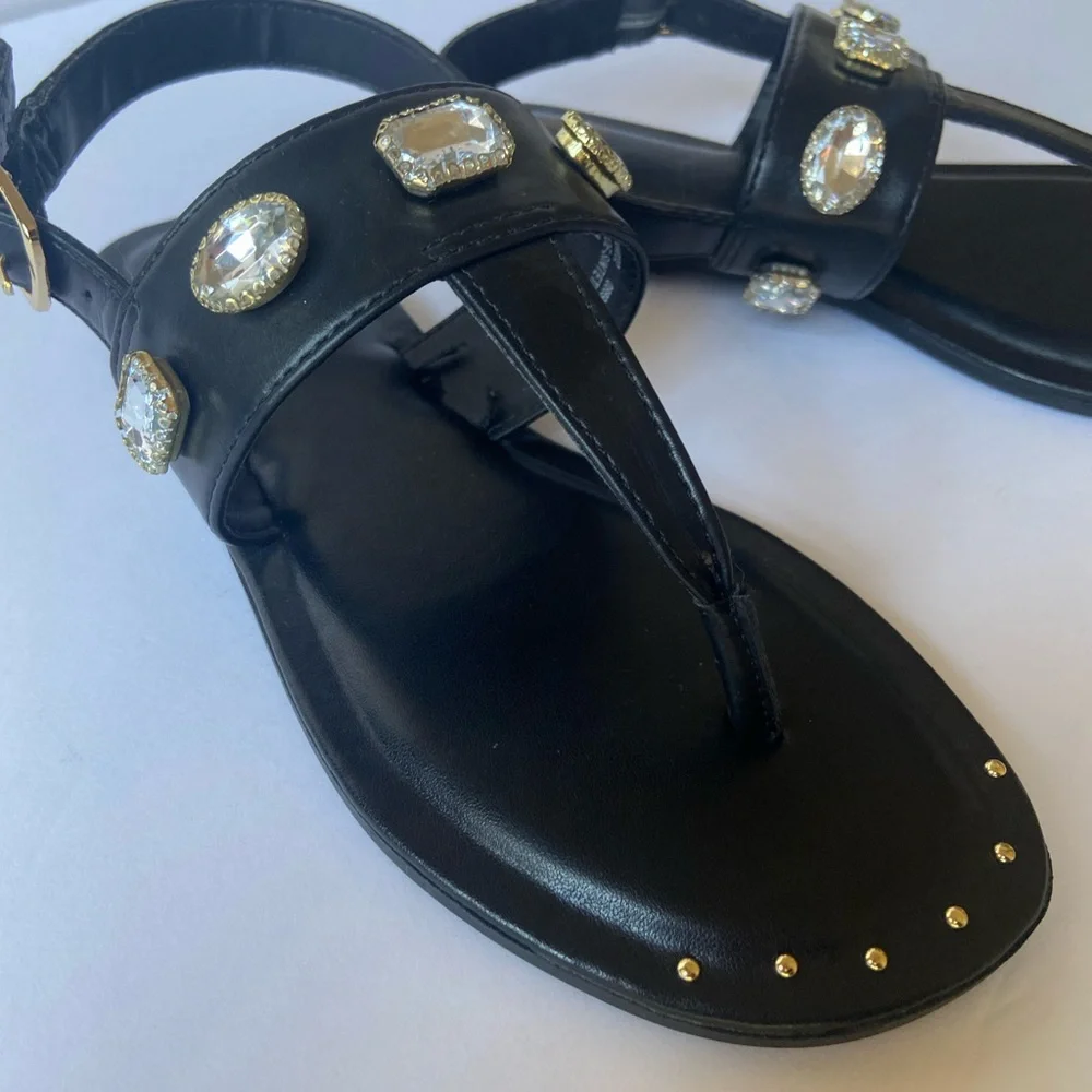 New Madden NYC Studded Sandals Girls Size 2 New no tags